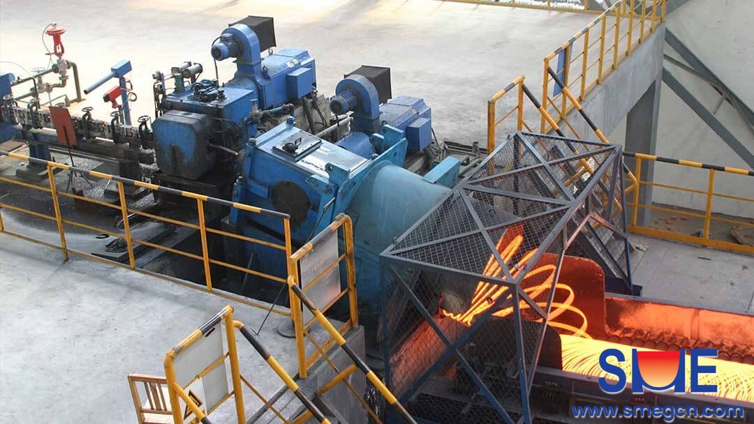 Wire Rod Production Line in Operation