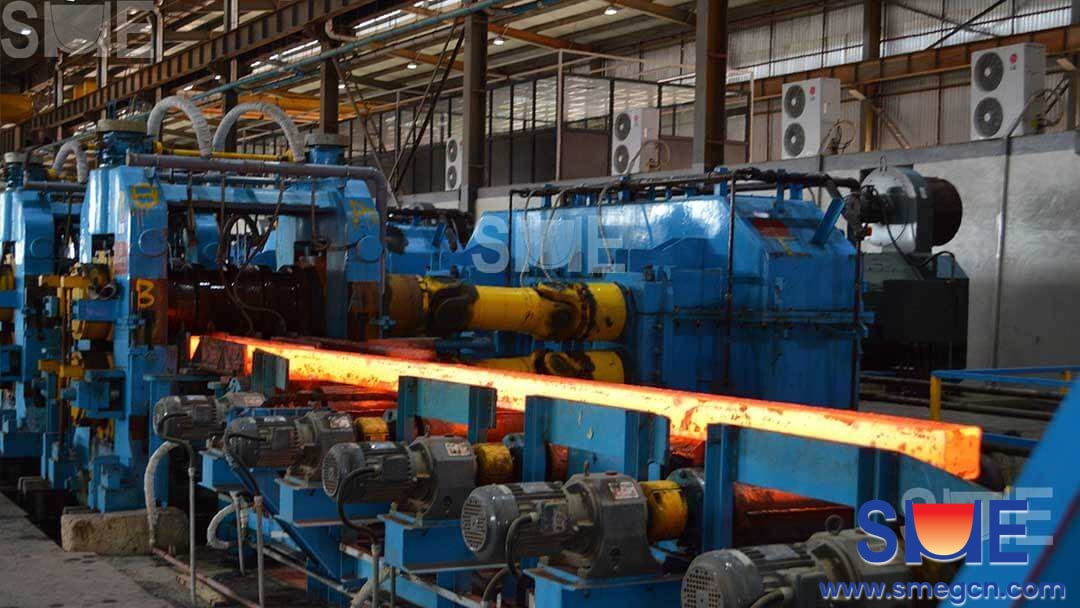 Rebar Production Line in Operation